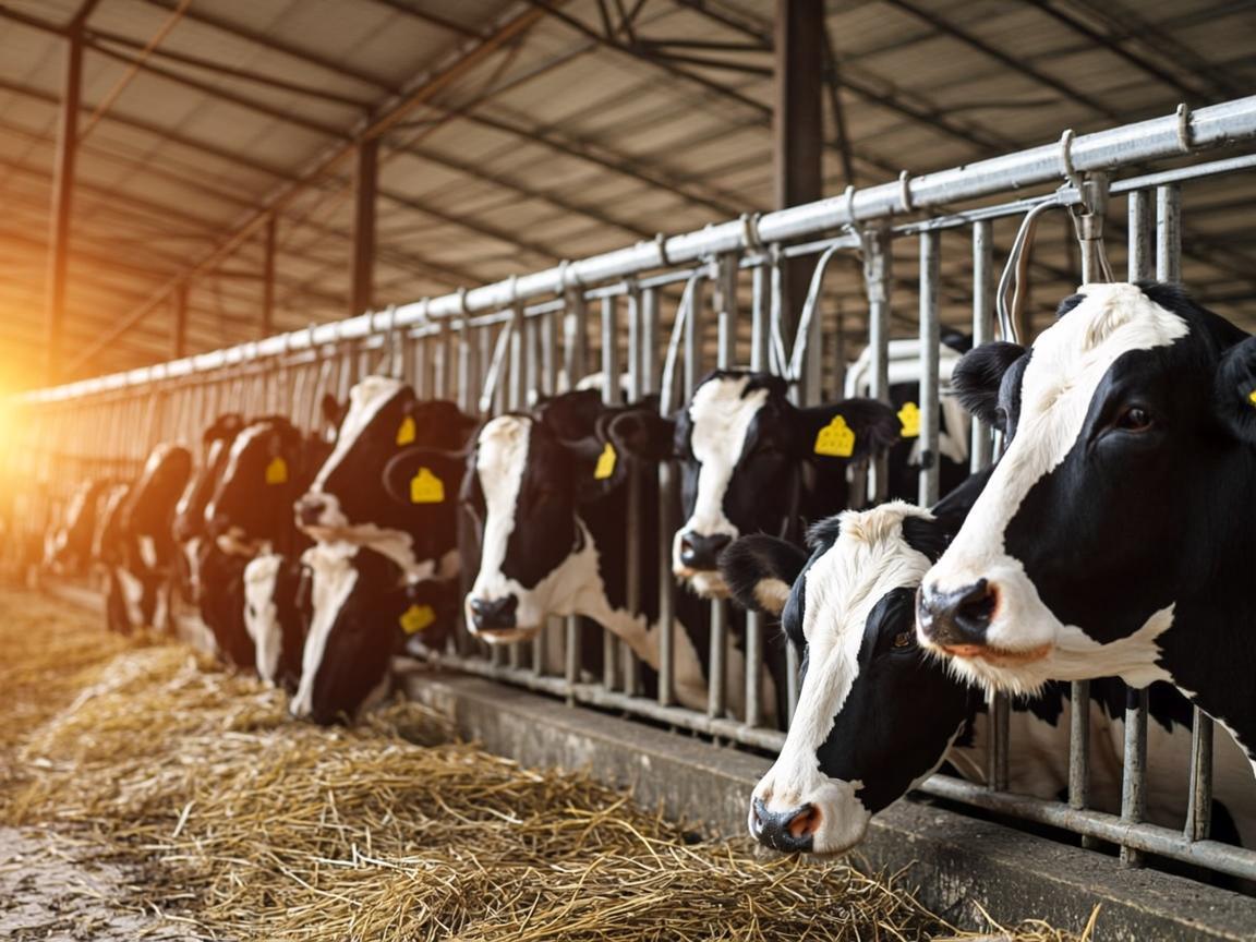 Dairy cattle at Pakaya Fresh Farm